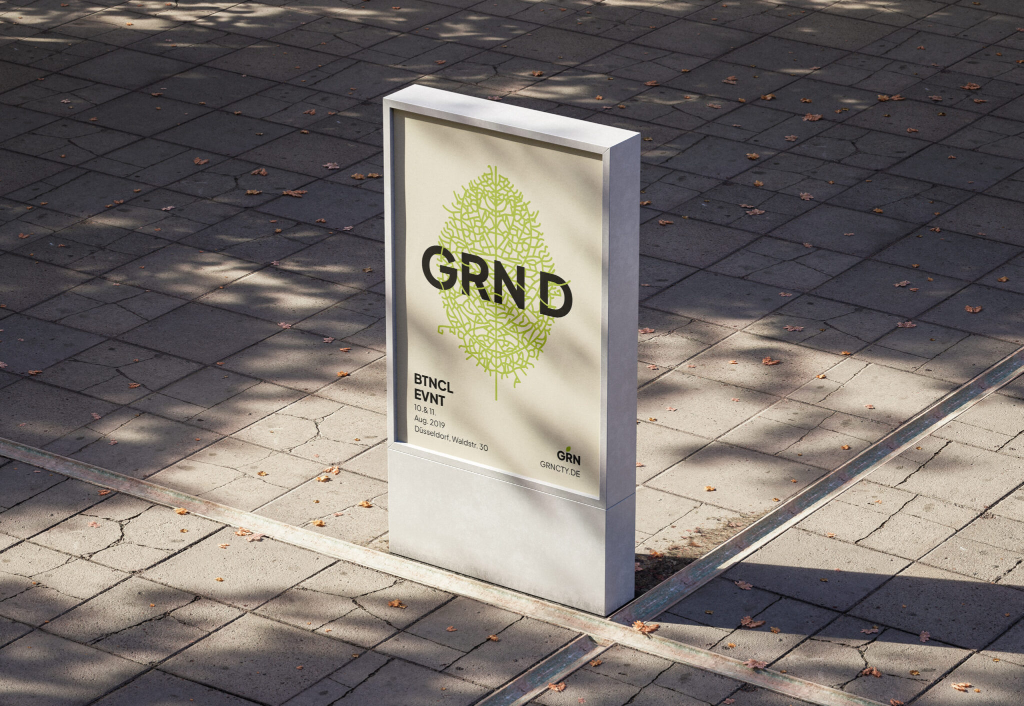 Corporate Design Urban Gardening Festival "GRN"